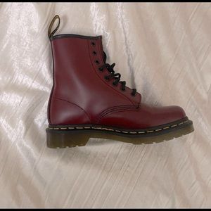 Cherry Red 1460 Dr. Marten boots size 5